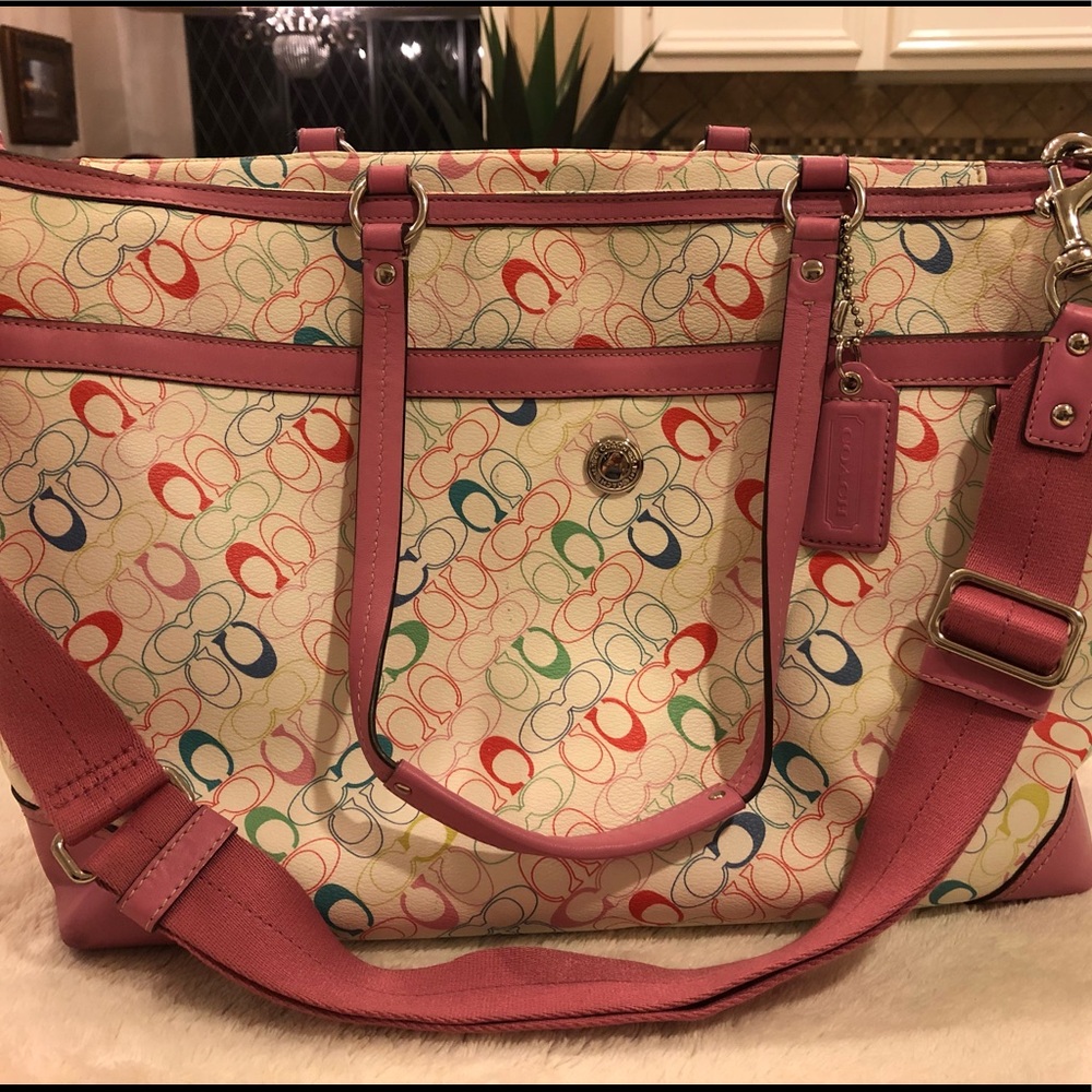 Coach diaper bag or laptop bag